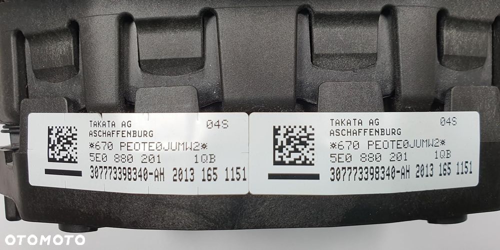 PODUSZKA AIRBAG KIEROWCY SKODA CITIGO 5E0880201 - 5
