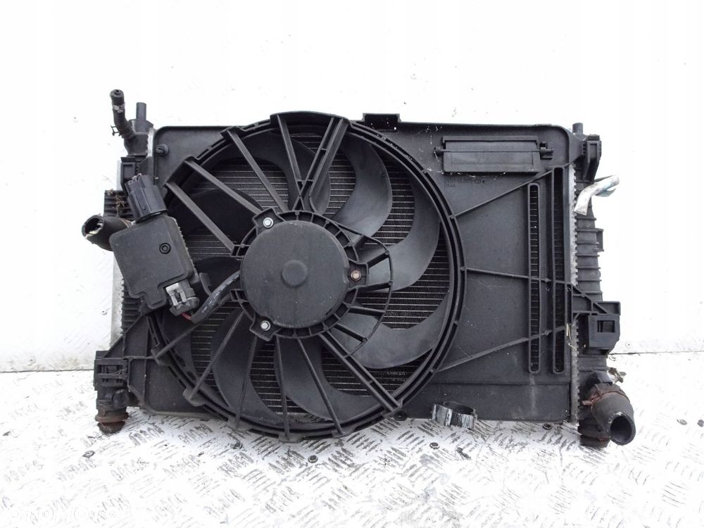 chłodnica wody + wentylator ford c-max mk2 1.6 tdci - 1