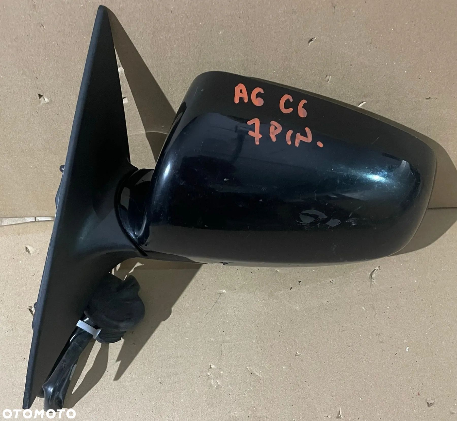 Audi A6 C6 4F lusterko lewe 7 PIN - 1