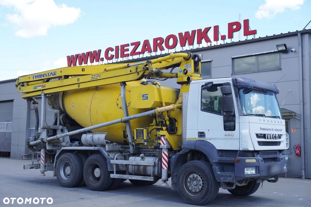 Iveco Trakker 450 6x4 / Pompogruszka Sermac Twinstar 3Z24 / Pilot - 5