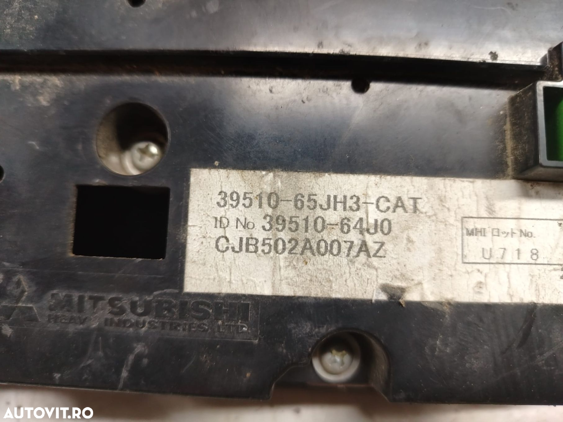 Panou comanda clima 39510-64j0 Suzuki Grand Vitara 2 [2005 - 2008] - 2