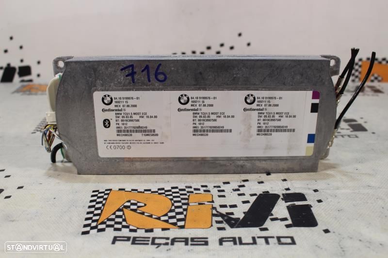 Módulo Do Bluetooth Bmw 1 Coupé (E82)  9199976 / 16921115 / 9 199 976 - 1