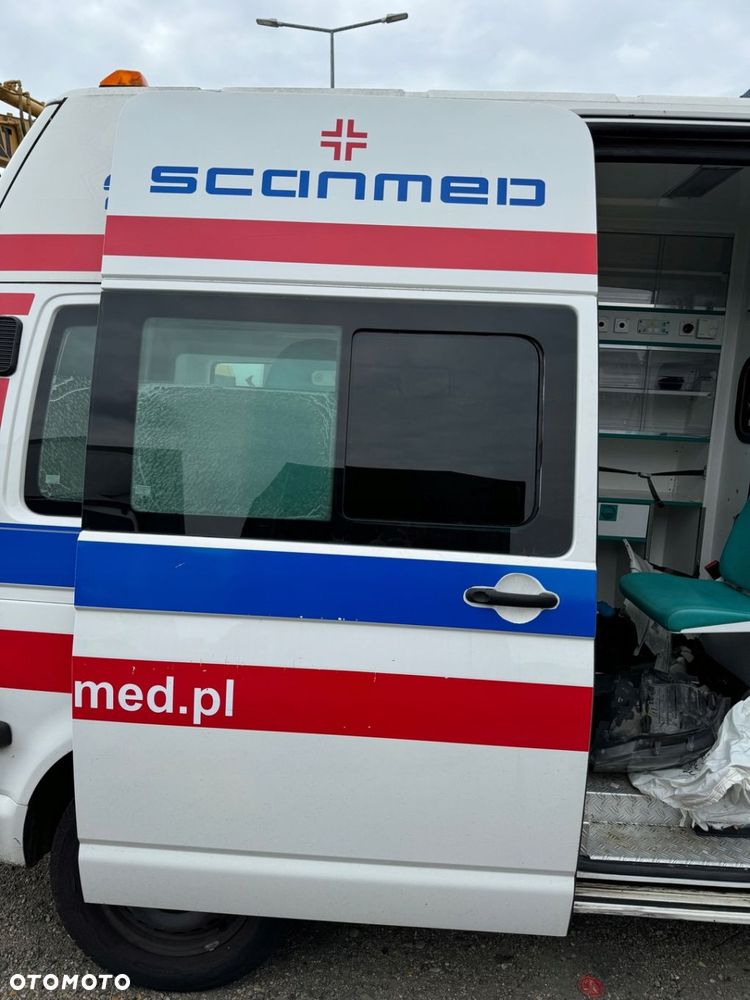 VW T5 LIFT 2,0 TDI 10-14r drzwi boczne prawe MAXI - 2