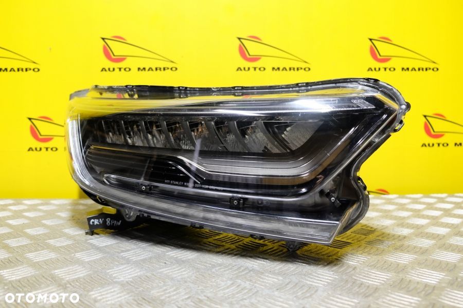 HONDA CRV CR-V 2018- REFLEKTOR LAMPA PRAWA FULL LED 8 PIN CIEMNY CHROM USA - 4
