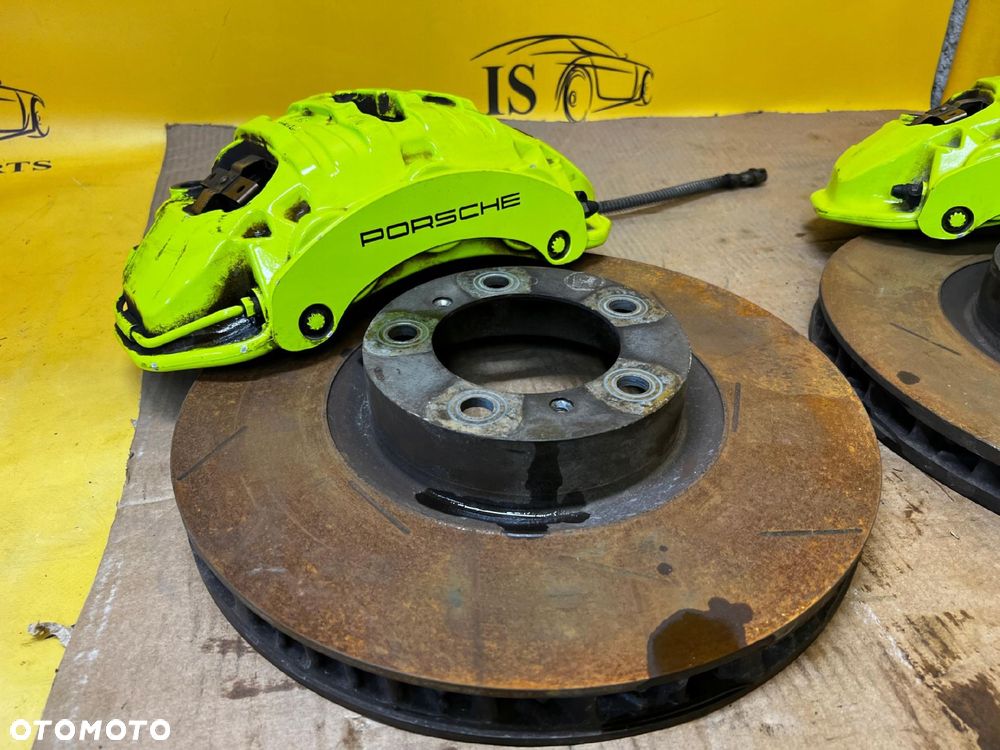 TARCZE HAMULCE ZACISKI PRZÓD TYŁ PORSCHE PANAMERA 970 I LIFT 3.0 S E-HYBRID - 2