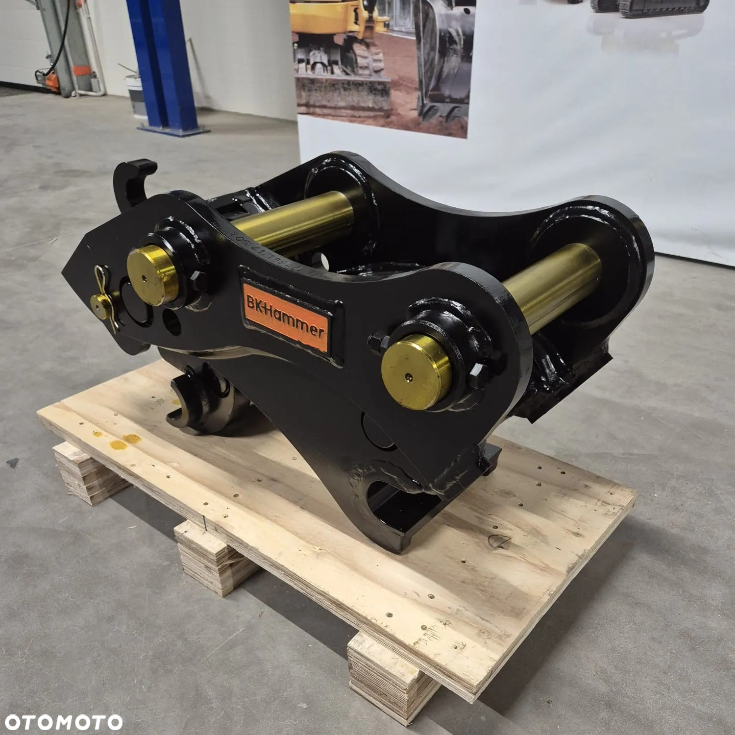 Szybkozłącze hydrauliczne BK Hammer maszyny 10-17t JCB JS130 JS145 - 5