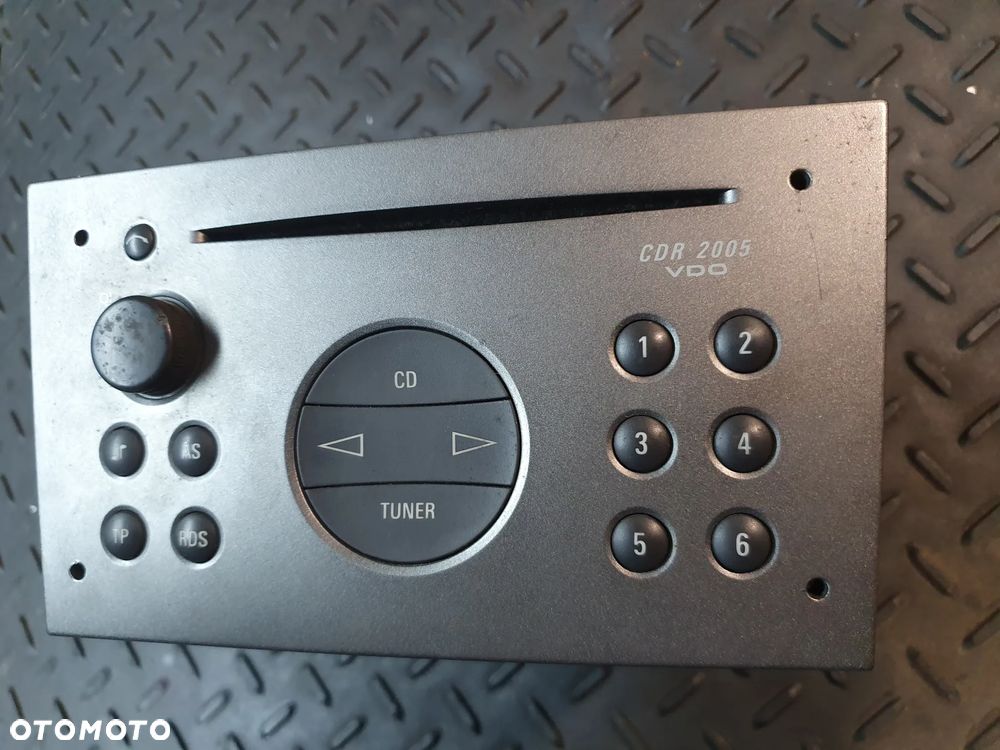 OPEL VECTRA C III RADIO 24441224 CDR 2005 - 4