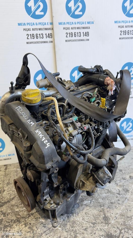 Motor 1.5 Dci Renault Megane K9K724 - 1