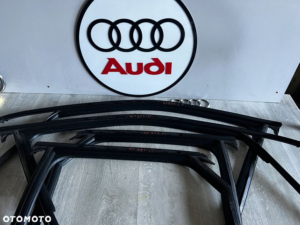 LISTWA LISTWY ZGARNIAJĄCA Q3 83A 83F PRZÓD TYŁ PRAWA LEWA RAMKA DRZWI PRZÓD TYŁ PRAWA LEWA SHADO LINE 83A837476A 83F837431 83F839475A 83F839431 83F839476A 83F839432 83F837432 83A837476A  CENA W OPISIE - 2