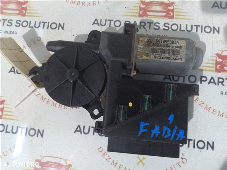 motoras macara geam usa stanga fata skoda fabia 1 - 1
