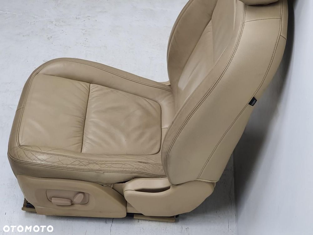 FOTEL LEWY PRZÓD KIEROWCY SKÓRA GRZANY ELEKTRYCZNY JAGUAR XF X250 EUROPA - 4