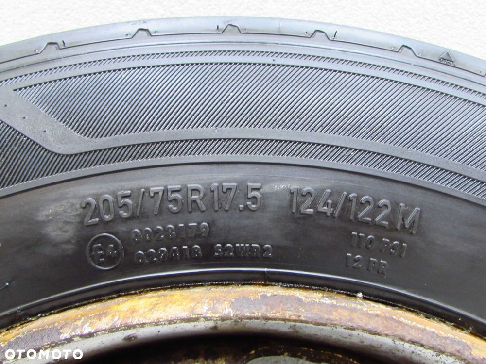MITSUBISHI CANTER FUSO 7C 07-21 KOLO FELGA ZAPAS 6x220 17,5X6 205/75R17,5 - 6