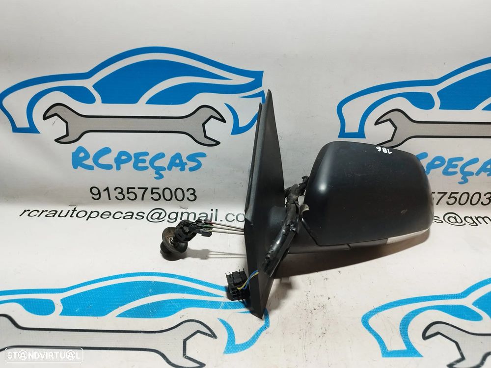 ESPELHO RETROVISOR ESQUERDO VW VOLKSWAGEN POLO 9N 6Q1857507AC 6Q1857507 MANUAL ESPELHOS RETROVISORES - 3