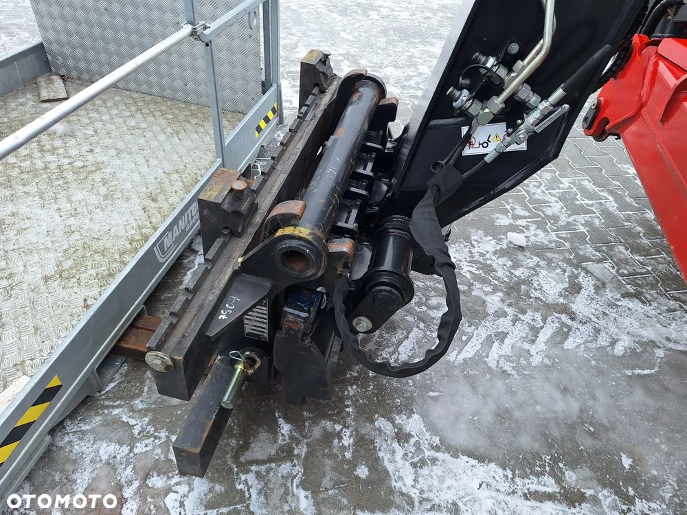 Manitou ładowarka teleskopowa MT 1840 HA homologacja kosz - 11