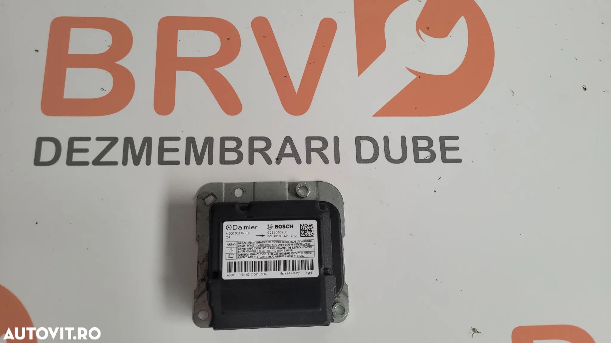 Calculator airbag pentru Mercedes Vito W639 EURO 5 An fabricatie 2010-2014 2,2 motorizare - 1