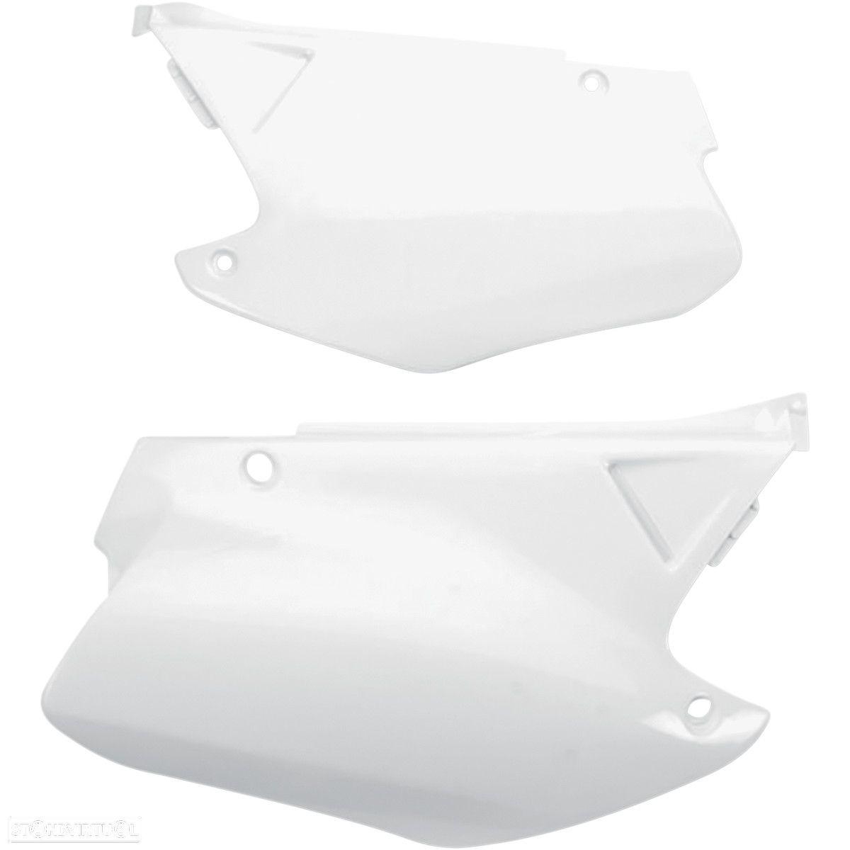 paineis laterais traseiros ufo branco honda cr 125 / 250 - 1