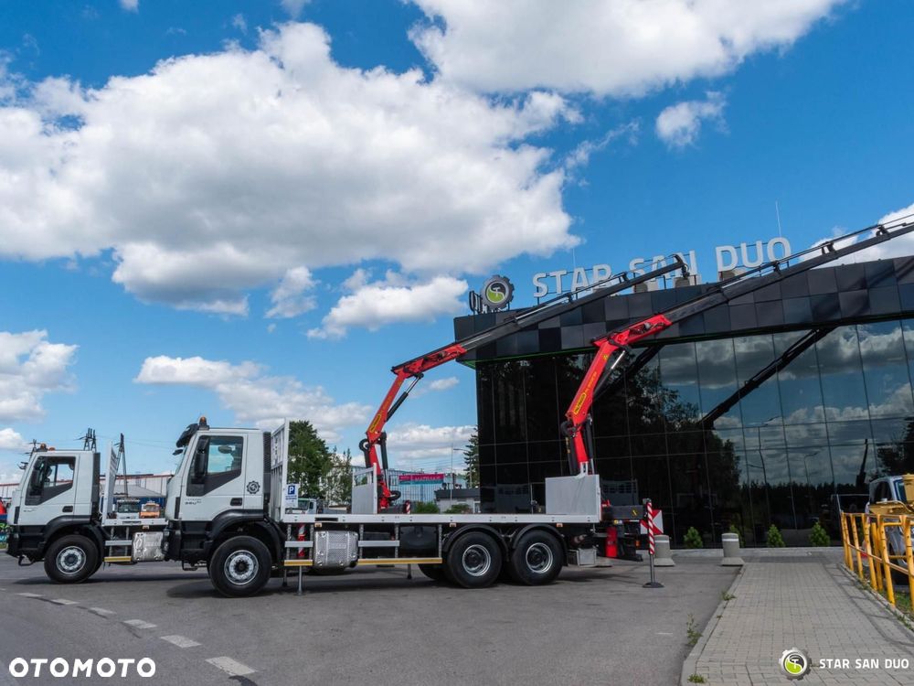 Iveco TRAKKER 360 6x4 PALFINGER PK 18502 SH HDS Żuraw Rotator - 9