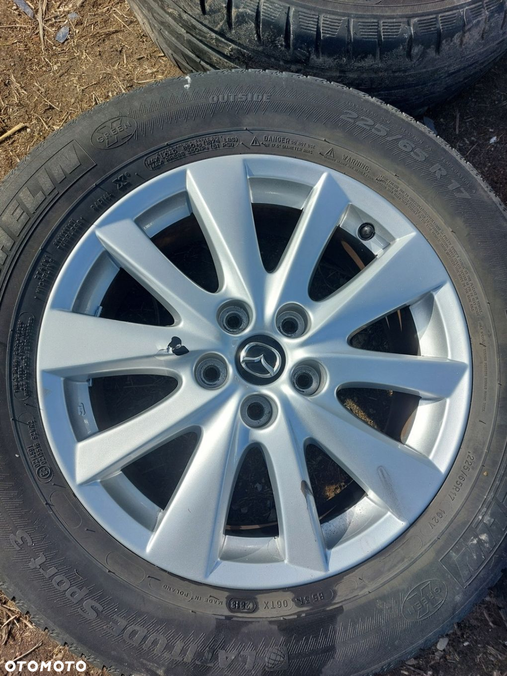 Felgi opony Koła Mazda CX5 225/65/17 17" - 2