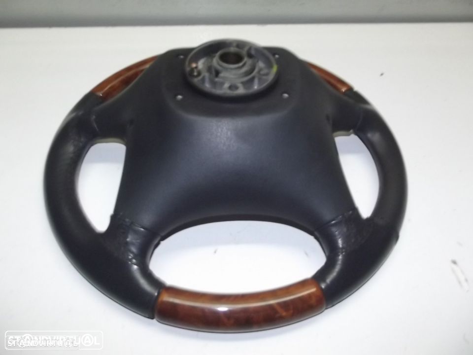 volvo S 40 volante em madeira e couro - 2