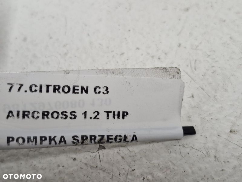 citroen c3 aircross 1.2 thp pompka sprzęgła wysprzęglik 9812976080 - 7