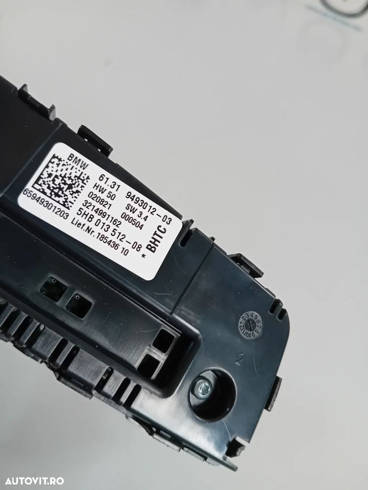 Panou Comandă Climă Spate Climatronic BMW G20 G21 G22 G23 G26 – Cod OEM 9493012 - 6