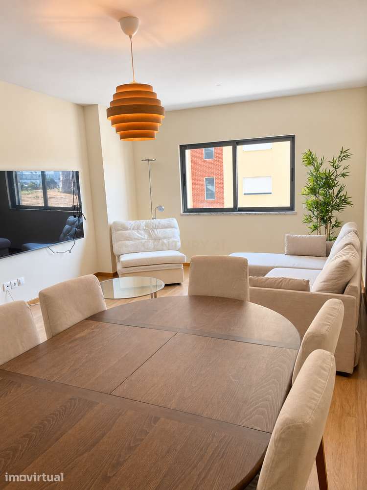 Apartamento T3 mobilado e com garagem para arrendar no Montijo - Grande imagem: 4/19