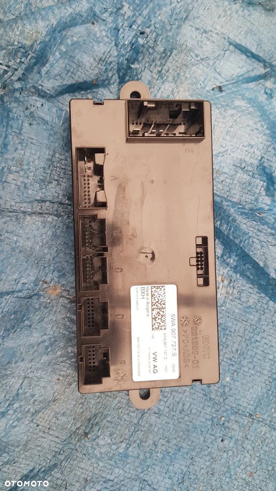 SKODA OCTAVIA IV  MODUŁ STEROWNIK KLIMATYZACJI 5WA907727S