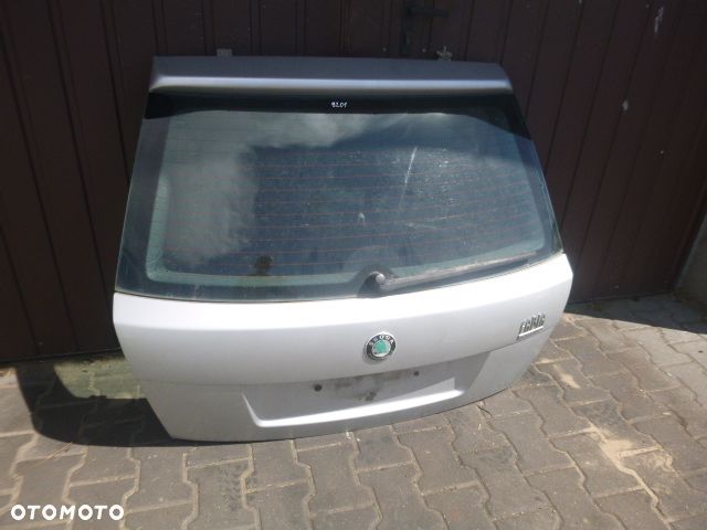 KLAPA TYŁ TYLNA KOMPLETNA SKODA FABIA I HB KOLOR 9201 - 7