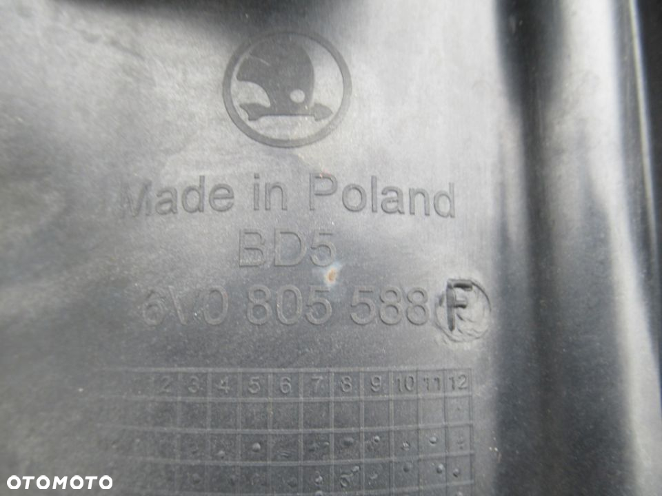 PAS PRZEDNI PRZÓD WZMOCNIENIE SKODA FABIA 3 III 6V0 2014- - 15
