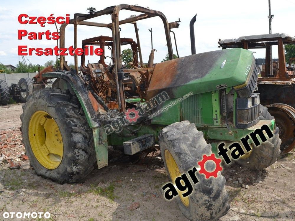 John Deere 6200SE części, skrzynia biegów, silnik - 1