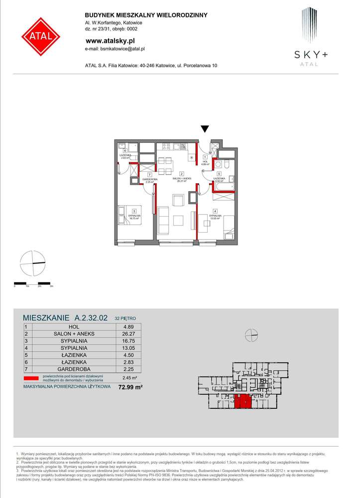 3-pokojowe mieszkanie 73m2 Bez Pośredników - Pełny obrazek: 2/24