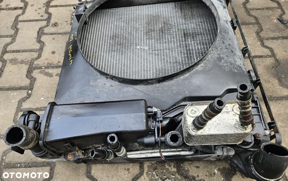 BMW X5 E53 3.0 D chłodnica wentylator - 7