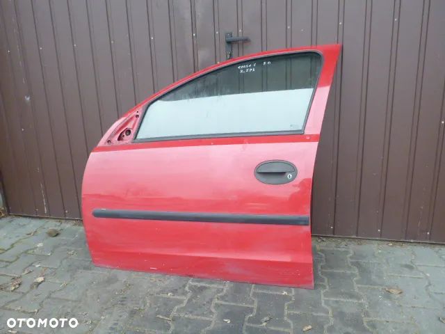 DRZWI LEWY PRZÓD LEWE PRZEDNIE KOMPLETNE OPEL CORSA C Z573 - 4