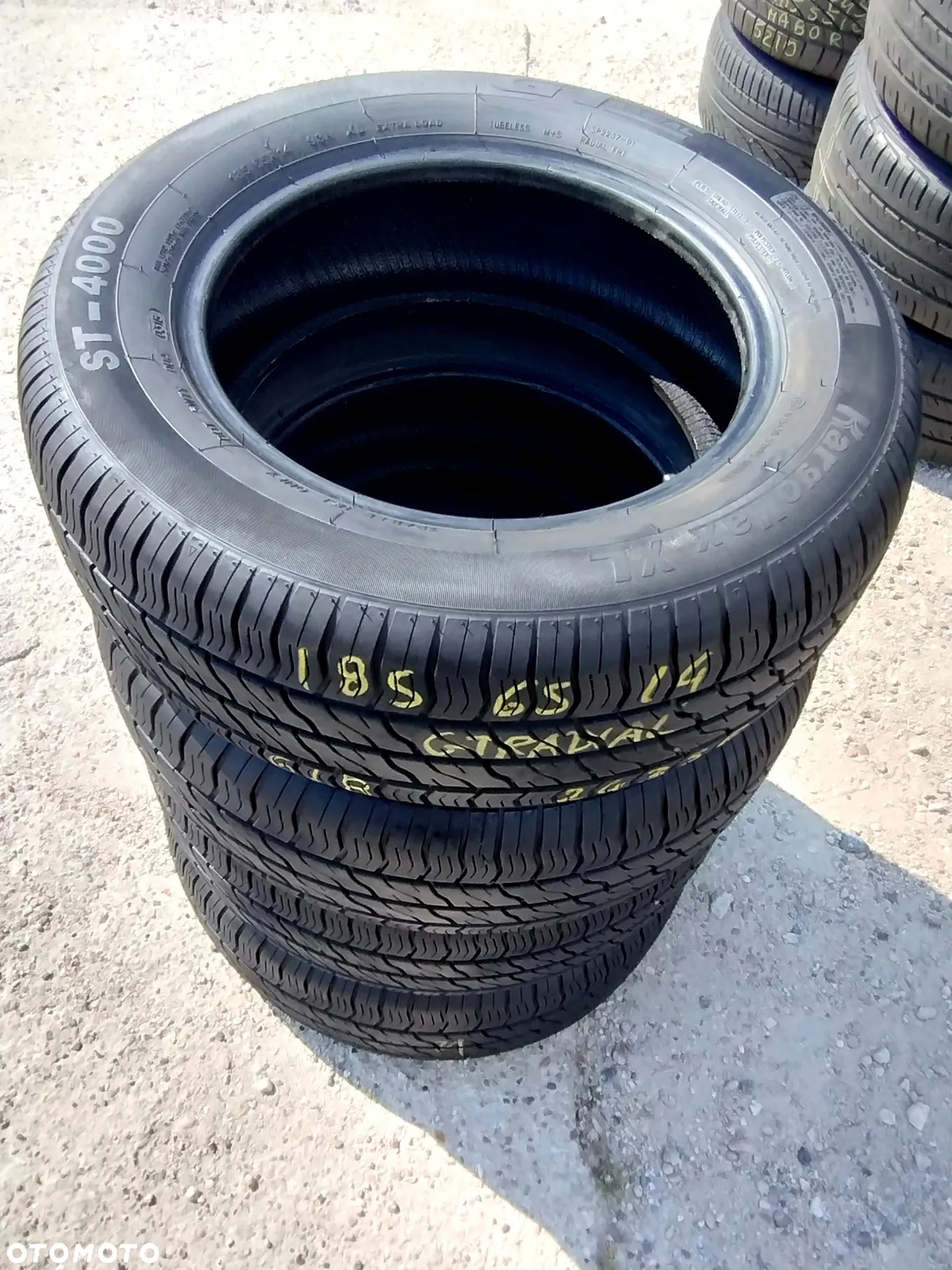 185/65R14 Opony Letnie Lato GT RADIAL CHAMPIRO KARGOMAX XL ST-4000 Legnica ALU-RAD 6mm 185/65 - 5