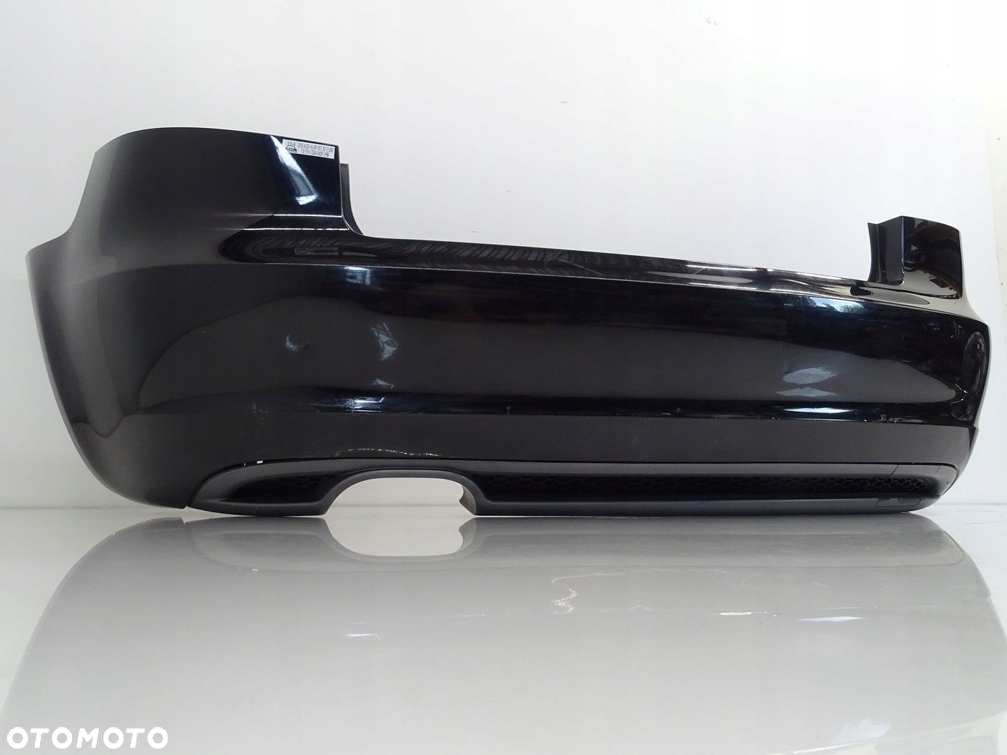 KPL ZDERZAK TYŁ TYLNY AUDI A3 8P LIFT 3D HB 3-DRZWI CZARNY LY9B S-LINE - 3