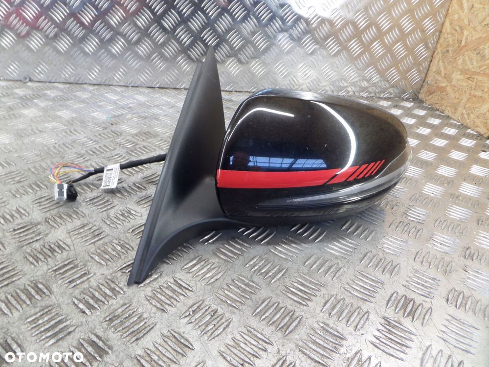 mercedes w205 lusterko prawe czarne c63s amg - 1