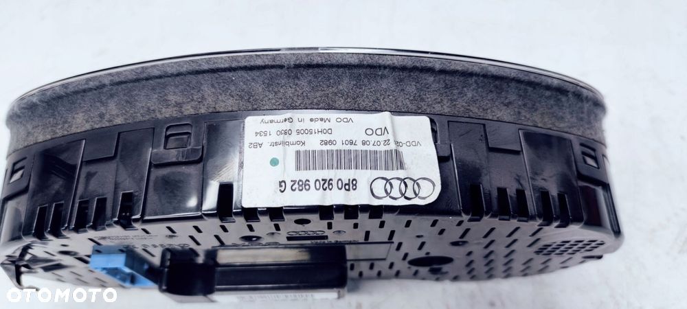 LICZNIK ZEGARY AUDI A3 8P LIFT USA 8P0920982G - 4