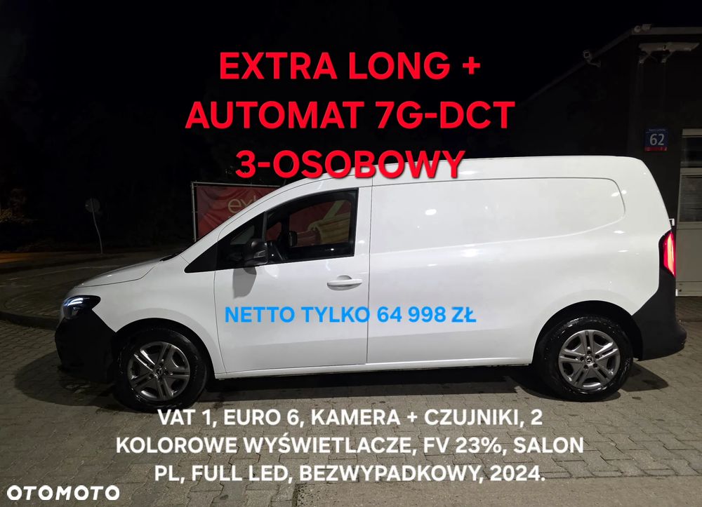 Mercedes-Benz Citan, 1.5 D, 110 CDI,  95KM, FV 23%, Salon Polska - 1