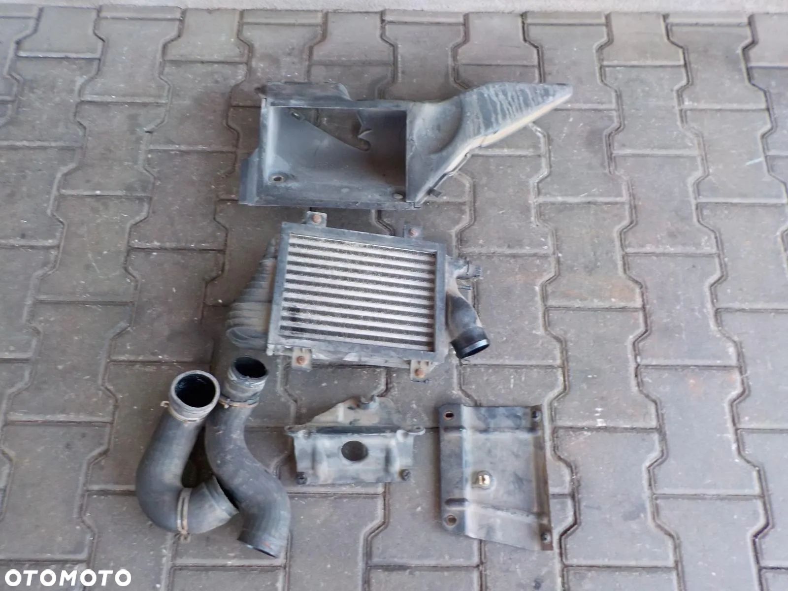 VW T4 2.5 TDI 102KM INTERCOOLER KOMPLET 2-PIN LIFT - 1