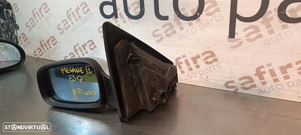 ESPELHO RETROVISOR RENAULT MEGANE II 03-08 REBATIVEL (RECOLHA AUTOMATICA) - ESQUERDO / DIREITO - 1