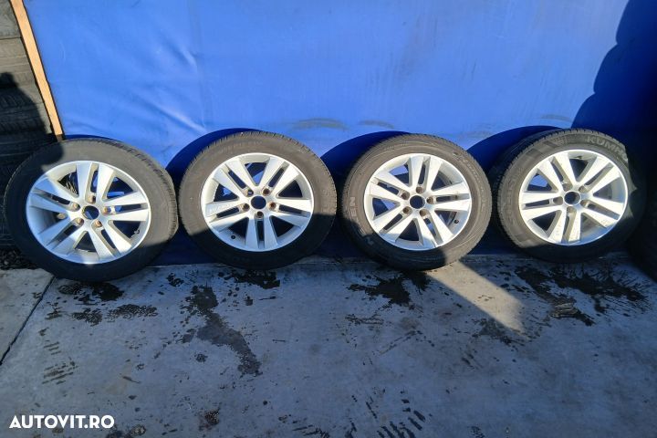 Jante aliaj cu anvelope 16 - set 205/55 R16 6.5JX16H2 ET37 205/55 R16 - 1