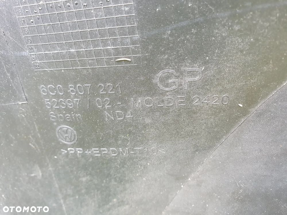 VW POLO V  LIFT ZDERZAK PRZÓD PRZEDNI 6C0807221 - 7