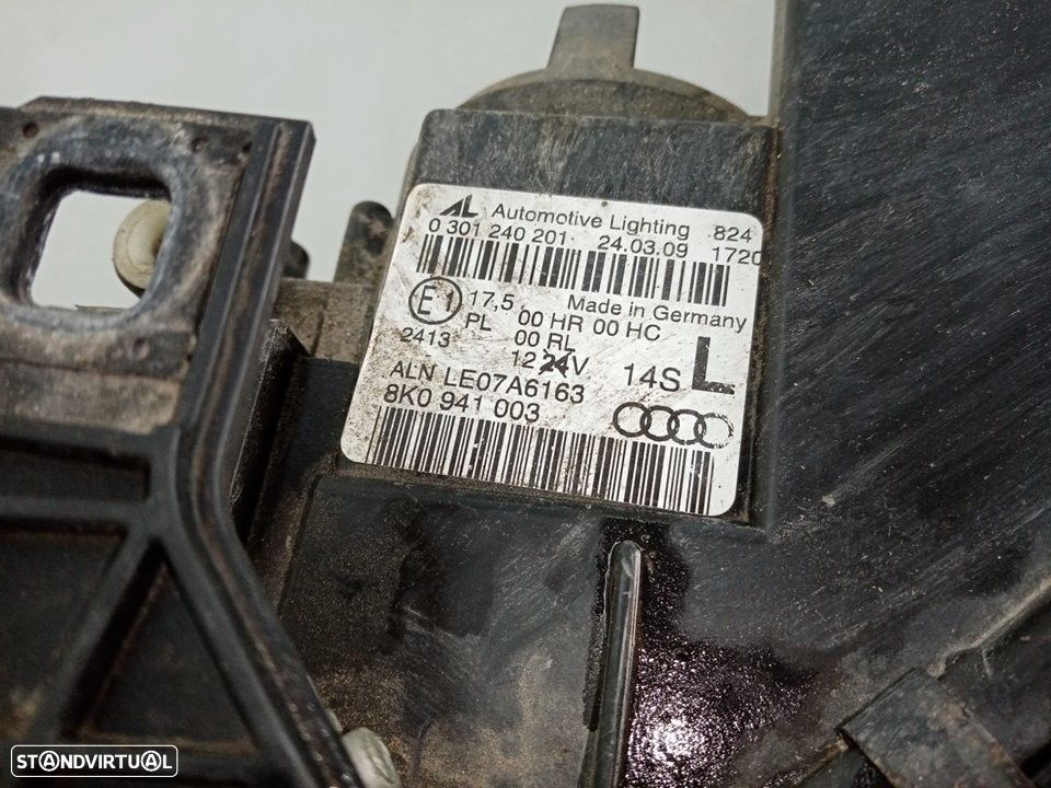 FAROL ESQUERDO AUDI A4 AVANT 2009 -8K0941003 - 4
