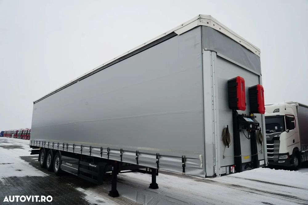 Schwarzmuller CORTINĂ / STANDARD / COȘ PENTRU PALEȚI / AXE SAF / - 7