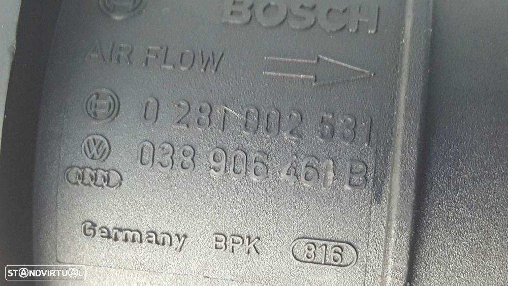 MEDIDOR DE MASSA DE AR VOLKSWAGEN GOLF V BERLINA (1K1) HIGHLINE - 5