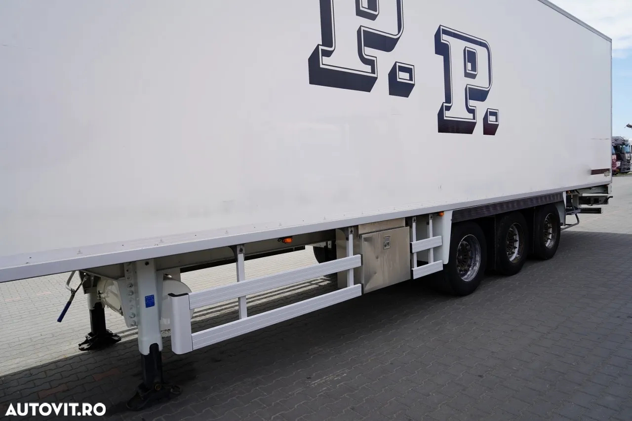 Chereau REFRIGERAT / VECTOR TRANSPORT 1950MT / DOPPELSTOCK / MULTITEMPERATURĂ / 2 AXE RIDICABILE / SAF / IMPORTAT - 10
