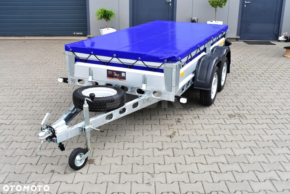 Wiola Mocna przyczepa lekka SILEZIA PLUS MAX 302 x 152 cm. DMC. 750 kg. DOSTAWA!! - 18