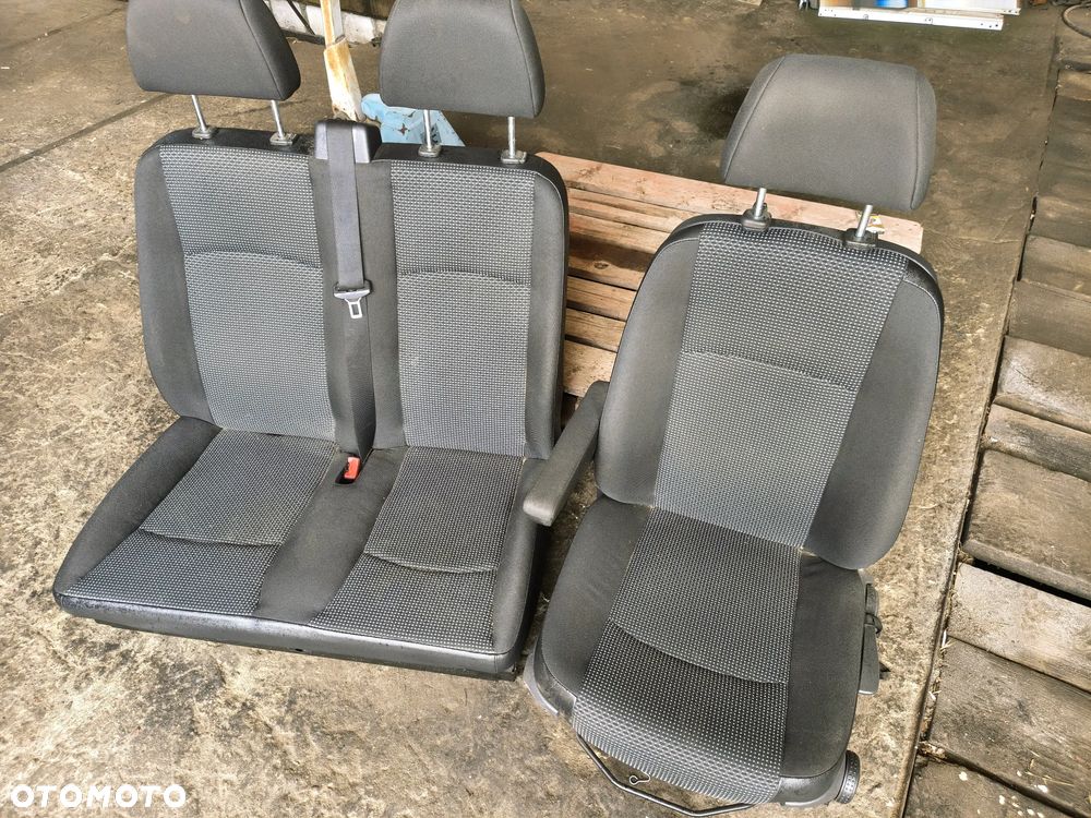 Piękne fotele w639 Vito lift podgrzewany pokrowce
