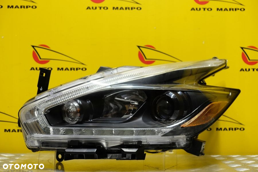 NISSAN MURANO Z52 2015- REFLEKTOR LAMPA ZWYKŁA SOCZEWKOWA CZARNA L USA - 3