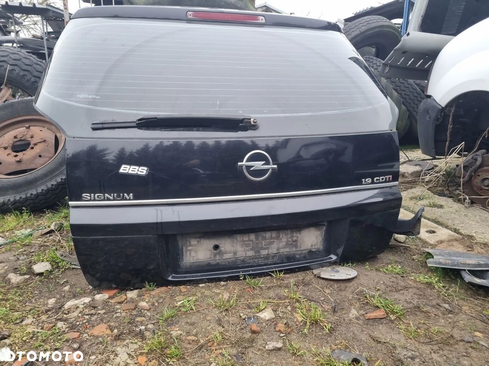 Klapa bagażnika tył Opel Signum lakier Z20R - 1